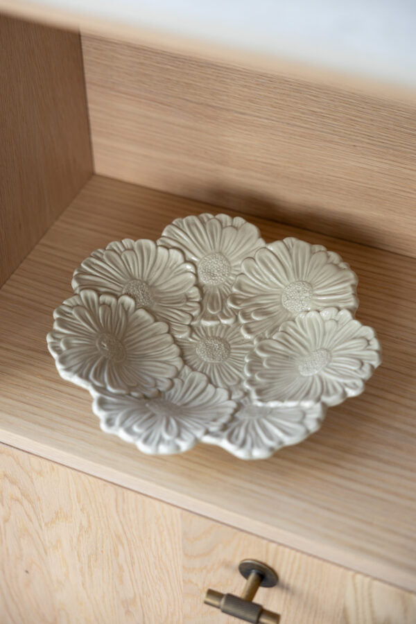 Eng tallerken, beige