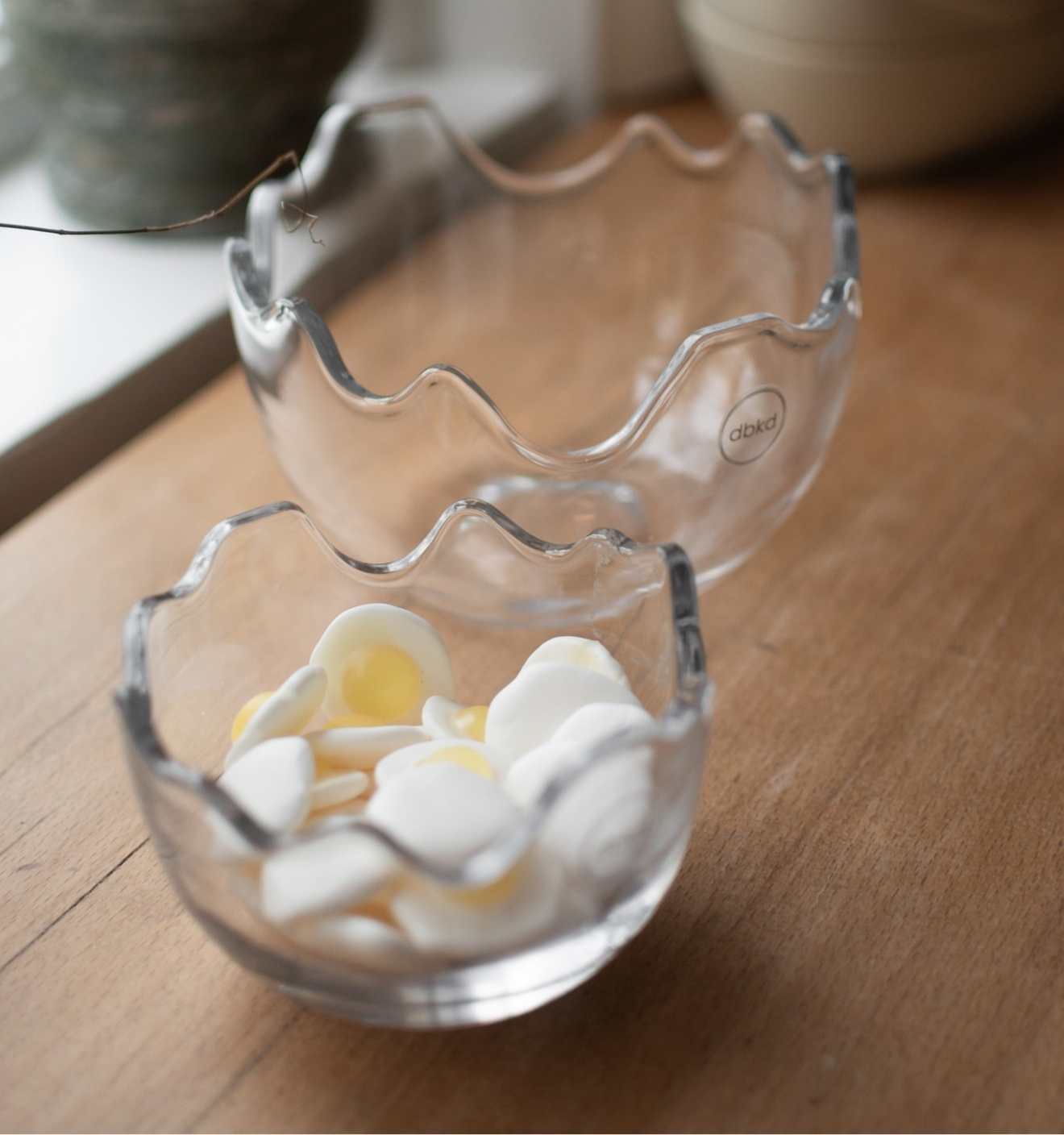Happy Easter skål liten, clear