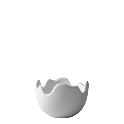 Happy Easter skål liten, hvit