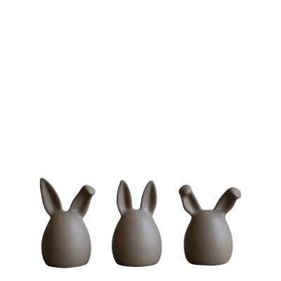 Triplets påskehare 3-pk, Dust