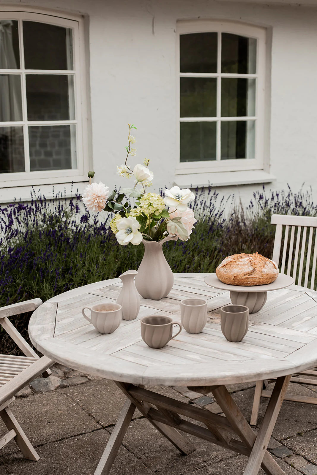 Nellie Vase, stor, sand