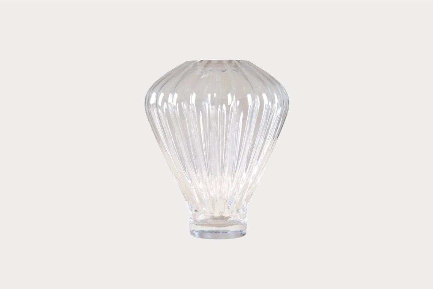 Evelyn vase, clear